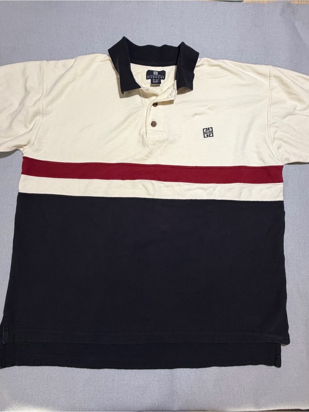 Givenchy Vintage Men’s Colorblock Polo